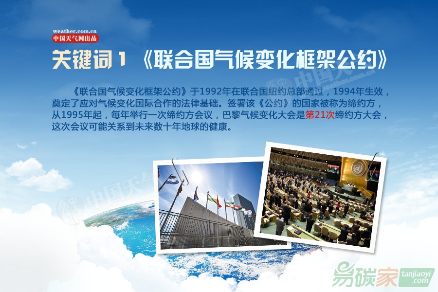 巴黎氣候大會八大關鍵詞