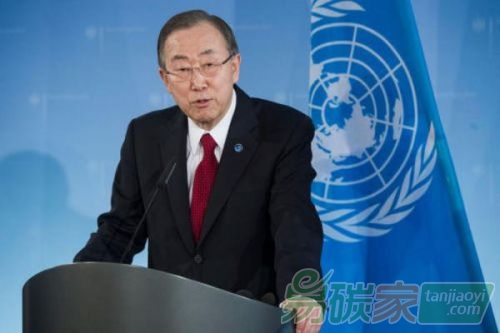 潘基文：應對氣候變化需要全球商業界百分之百地參與