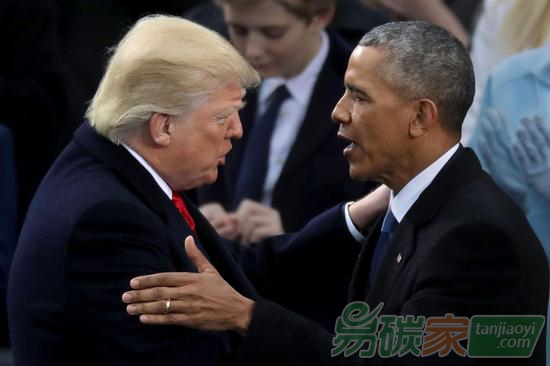 特朗普認為奧巴馬清潔能源計劃違法將提議廢除前總統奧巴馬限制電廠溫室氣體排放量的全面計劃